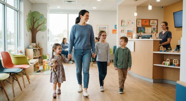 Emmener trois enfants chez le dentiste sans y passer la journée