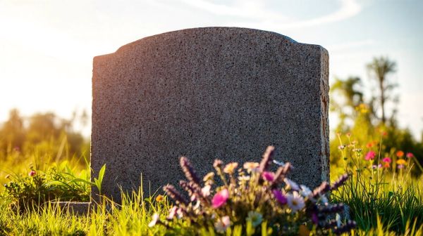 Hommages durables : choisir des pierres tombales en granit
